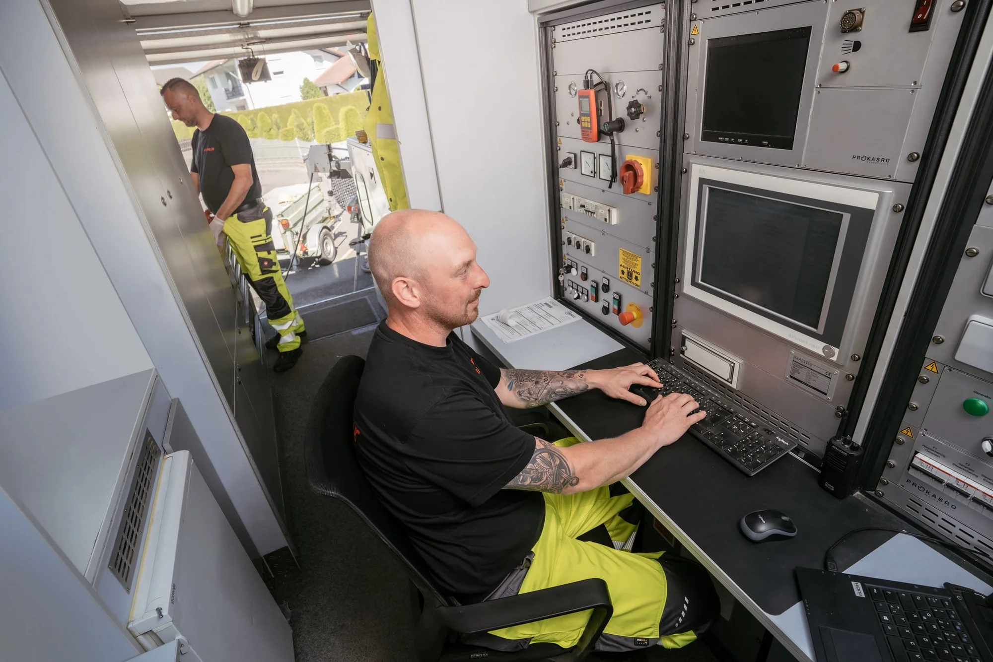 Entschlammung von Regenrückhaltebecken